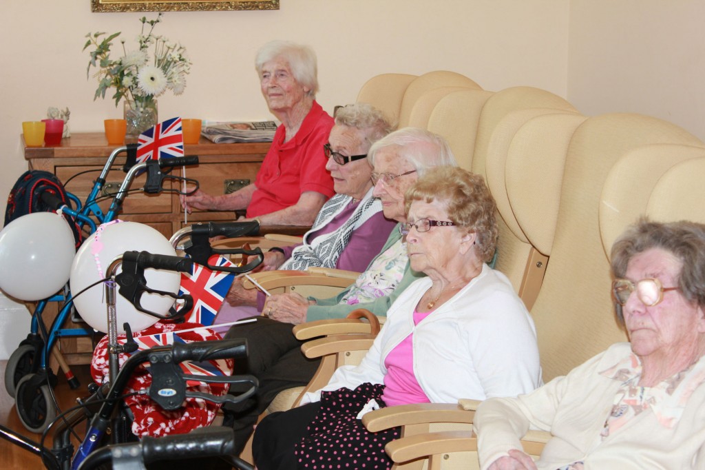 Remembrance Day at Bradfield Residential Home, Kent.